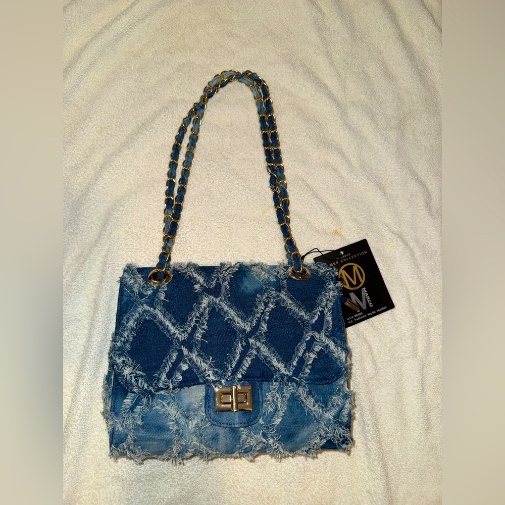 Denim Shoulder Bag